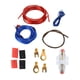 thumbnail image 1 of Kit de cables de audio para coche, amplificador de potencia, mantenimiento y repuesto para altavoz y woofer., 1 of 14