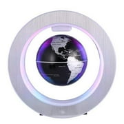 World Globes Desktop,4'' O Shape Anti Gravity Globe Magnetic Levitation Floating Globe Illuminated And Changeable Color Globe World Map With Colored Led Light,Gifts For Kids,Desk Decor