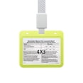 thumbnail image 3 of Protector De Tarjeta De Vacunación Con Cordón Para Tarjeta De Identificación Transparente Resellable Para Profesores, Estudiantes, Enfermeras Kearding EL016928-03, 3 of 5