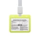 thumbnail image 4 of Protector De Tarjeta De Vacunación Con Cordón Para Tarjeta De Identificación Transparente Resellable Para Profesores, Estudiantes, Enfermeras Advancent EL016928-08, 4 of 5