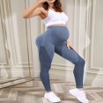 thumbnail image 2 of Leggings de Sport de Maternité pour Femmes par-Dessus le Ventre Pantalons de Grossesse, 2 of 6
