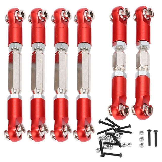 Tensor de aluminio Camber Link ajustable Camber Link con extremos de varilla para coche ARRMA Senton 1/10 RC