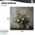 thumbnail image 4 of Stupell Industries Cottage Flowers In A Basket Arrangement Canvas Art, 30 x 30, by Lazar Studio, 4 of 8