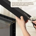 thumbnail image 6 of POSGEE 3 Flap Dog Door Never Rust Plastic Doggy Door Doggie Door, Pet Door for Dogs Install in Interior Exterior Doors, Insulated Flap, 2 Magnetic Flaps, Closing Panel, for Pets up to 45lb (Medium), 6 of 9