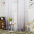 thumbnail image 2 of Cheers Dégradé Couleur Pure Tulle Fenêtre Rideau Drapé Chambre Balcon Décoration de la Maison, 2 of 6