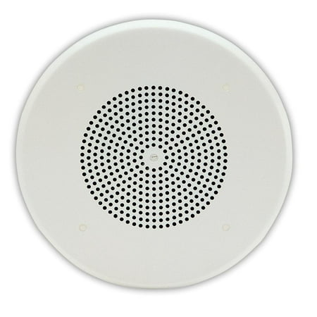 ONE-WAY 8 AMPLIFIED CEILING SPEAKER, Exceptional Voice & Music Reproduction By
