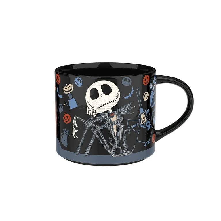 雑貨T Zak Designs Color Change 15oz Modern Mug, Nightmare Before
