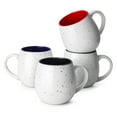 thumbnail image 2 of Grandes Tasses à Café de 20 Oz avec Poignées, Micro-Ondables, Ensemble de 4, Blanc, 2 of 7