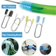 thumbnail image 2 of Fish Tank Pipe Cleaning Brush Aquarium Cleaning Brush Blue, 2 of 5