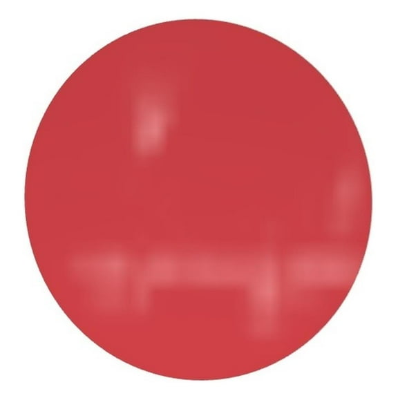 Ghent Coda Low Profile Circular Glass Dry Erase Board Non-Mag Red 36in Dia