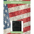 thumbnail image 3 of Outdoor Tv Cover 50 To 55 Inch, Vintage Mottled American Flag Waterproof And Weatherproof Tv Covers Tv Display Protectors For Outside Flat Screen Tv 48x30x4.5In, 3 of 6