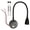 Black, variant on Suodoka LED Wall Mounted Reading Light Touch Control 3 Color Temp Dimmable Bedside Lamp with Gooseneck Hose for RV Boat DC 12-24V (Black, 13.4 inches / 34 cm)