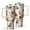Pioneer Flower-3, variant on OBREWU Pioneer Flower Tumbler with Handle and Lid,Pioneer Flower 40oz Double Wall Vacuum Insulated Tumbler,Cups Gift for Women and Men