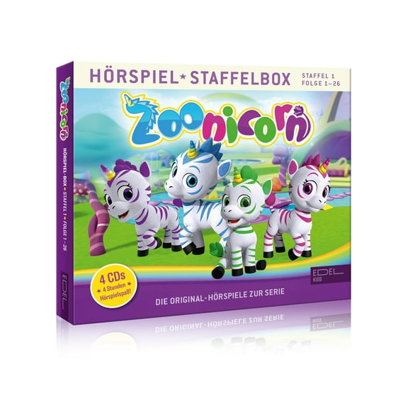 Zoonicorn Zoonicorn - Staffelbox 1 - Die Original-Hörspiele zur Serie (Folge 1-26) (CD)