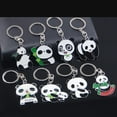 thumbnail image 2 of Naierhg FashionPanda Metal Keyring Keychain Car Key Holder Bag Pendant Gift, 2 of 8