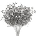 thumbnail image 1 of PASYOU Plantas Artificiales Arbustos Plateados de Seda 37 cm Paquete de 4, 1 of 9