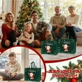 thumbnail image 6 of Linnome Portable Non-Woven Christmas Gift Bag, Reusable Shopping Bag for Holiday Present Wrapping Storage and Carrying, 6 of 7