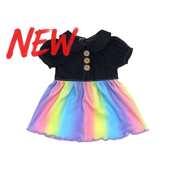 Reborn Doll Clothes for 18 inch Baby Dolls, Dolls Clothes Outfit Accessories Set for American Doll, Newborn Girl & Boy Pretend Play Christmas Birthday Gift for Toddlers 1-3 3-6, Under 10$ Dollar