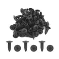 thumbnail image 2 of Unique Bargains 45pcs Car Black Plastic Fastener Rivet Push Type Retainer Clips for 4mm Hole, 2 of 2