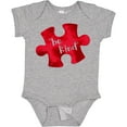 thumbnail image 3 of Inktastic Autism Awareness Be Kind Red Puzzle Piece Boys or Girls Baby Bodysuit, 3 of 5