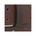 thumbnail image 3 of Dickies  Leather Two Hole Double Prong Bridle Belt (Men), 3 of 4