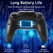 Wireless Controller Compatible with P4/P4 Slim/P4 Pro/Windows PC, Fire Street