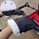 thumbnail image 2 of Cochecito Bebé Manopla Cochecitos Manguito Mano Polar 1 Par Accesorios para A Prueba Viento, 2 of 8