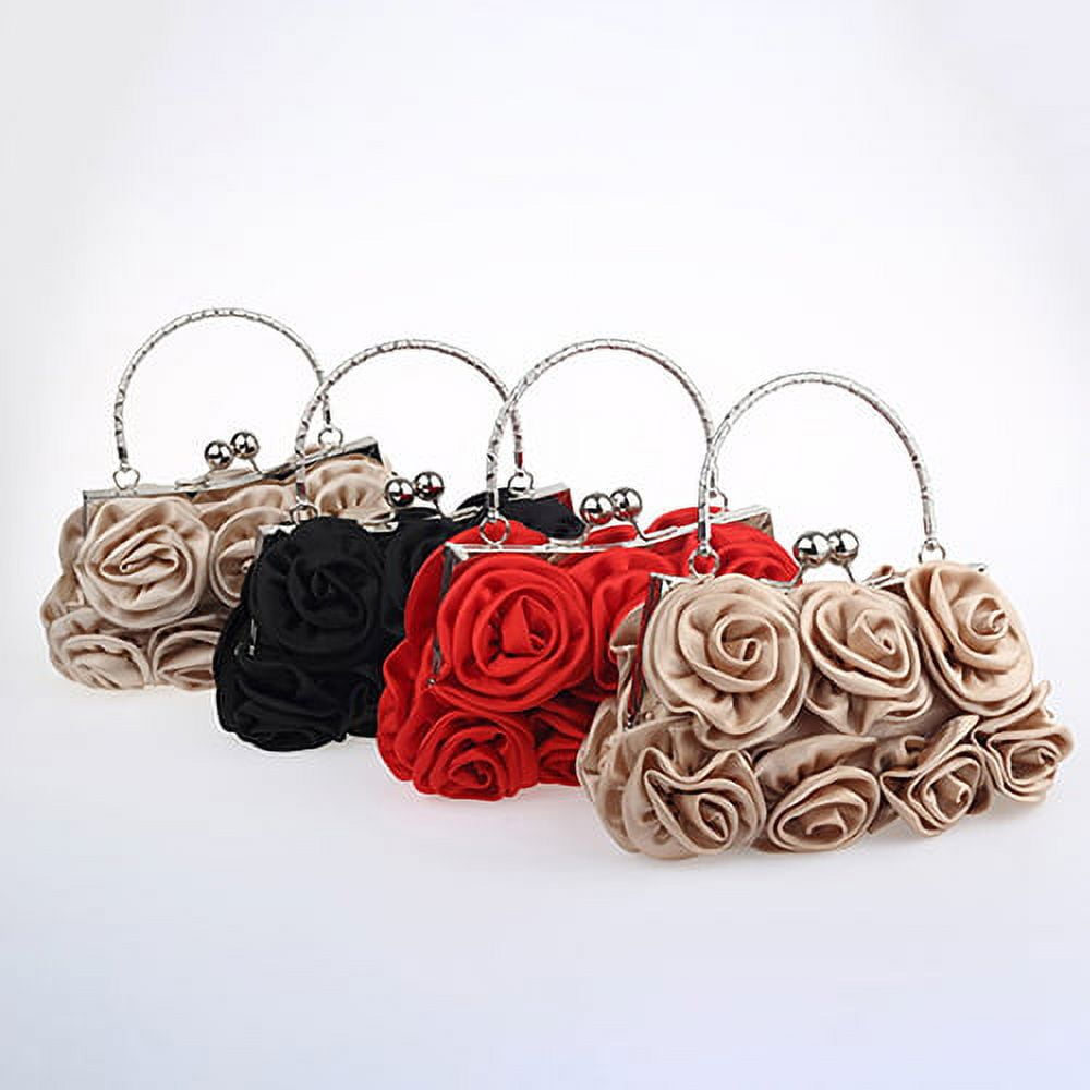 Red rose clutch sale