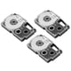 thumbnail image 1 of 3 Pack 9mm Black on White Label Tape Label Maker Compatible with KL-120, KL-60, KL-100, KL750B, KL75, 1 of 5