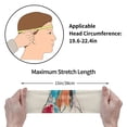 thumbnail image 4 of Lsque Colorful Dachshund Art Pattern Sweatbands Sports Headband for Men & Women - Moisture Wicking Athletic Cotton Terry Cloth Sweatband for Tennis, Basketball, Running, 4 of 9