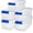 Blue, variant on 5-Pack  Plastic Storage Bins with Latch, .5 Quart, Stackable Organizing Containers for Home, Garage, Office