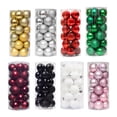 thumbnail image 7 of 24PCS Christmas Light Green Ball Ornaments Tree Decorations for Holiday Wedding Party, 7 of 7