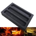 thumbnail image 4 of Moule à Lingots Graphite Grand Or 1000ml Moulage Raffinage Bar Creuse, 4 of 9