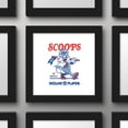 thumbnail image 3 of Gallery Pops Stranger Things 4 - Retro Food Scoops Ahoy Wall Art, Black Framed Version, 12" x 12", 3 of 5