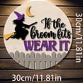 thumbnail image 5 of WHEANG Beautifully 3D Shaped Wooden Sign For Halloween Home Decor Parties And Halloween Celebrations—perfect For Creating A Holiday Atmosphere In Any In Any Indoor Or Outdoor Setting., 5 of 5