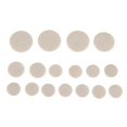 thumbnail image 1 of Paquete de 2 a 6, 17 piezas, almohadillas para llaves de , alfombrilla para piezas de instrumentos de viento de tal como se describe Sunnimix Alfombrilla de cojín para llave de clarinete, 1 of 8