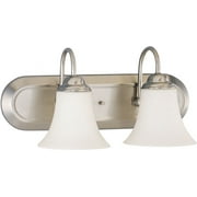 60/1833-Nuvo Lighting-Dupont-Two Light Vanity-13 Inches Wide by 8 Inches High
