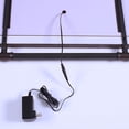 thumbnail image 5 of Inyo Metal Wall Mirror with LED Light, Dark Brown, 5 of 6