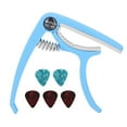 thumbnail image 4 of Guitar Capo Set, ABS Electric Guitar Capo Quick Release  For Banjo For Mandolin Blue, 4 of 8