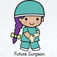 thumbnail image 2 of CafePress - Future Surgeon Girl Infant Creeper - Baby Light Bodysuit, Size Newborn - 24 Months, 2 of 4