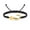 Golden, variant on Fish Hook Urn Bracelet for Ashes Stainless Steel Cremation Jewelry Memorial Adjustable Braided Bracelet for Men Women Ash Holder