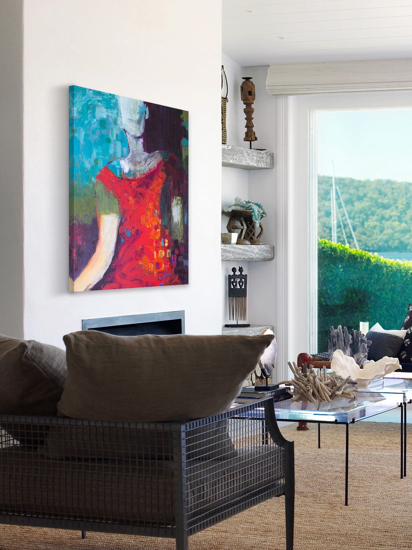 "Expecting You" Painting Print on Wrapped Canvas