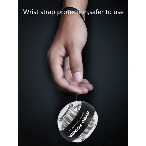 Gyroscope Booster Pour Poignet – Accessoire De Rotation, Augmente Le Couple Et La Force Centrifuge – Noir