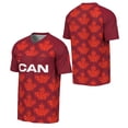thumbnail image 2 of Camiseta de fútbol sublimada para hombre de la Copa Mundial de la FIFA 2026 de Outerstuff, Canadá, grande, roja, 2 of 2