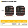 thumbnail image 5 of KUIFORTI Car Windshield Sun Shade, American Flag Sunshades for Car Windows, Foldable Sun Protection to Keep Your Vehicle Cool & Comfort, 5 of 5