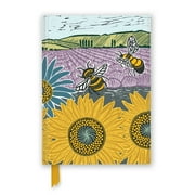Flame Tree Notebooks: Kate Heiss: Sunflower Fields (Foiled Journal) (Notebook / blank book)