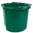 thumbnail image 1 of Fortex Industries 1625037 24 qt. Hunter Green Flat Back Bucket, 1 of 1