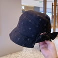thumbnail image 1 of LinYooLi Bowknot Visors Hat For Women Spring Summer Foldable Sun Hat Wide Large UV Protection Cap Outdoor Beach Hats Femme Floppy Sun Cap, 1 of 6