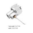 thumbnail image 3 of Portable Gas Tank Adapter Gas Filling Head Flat Gas Tank Accessory for Camping (Silver), 3 of 8