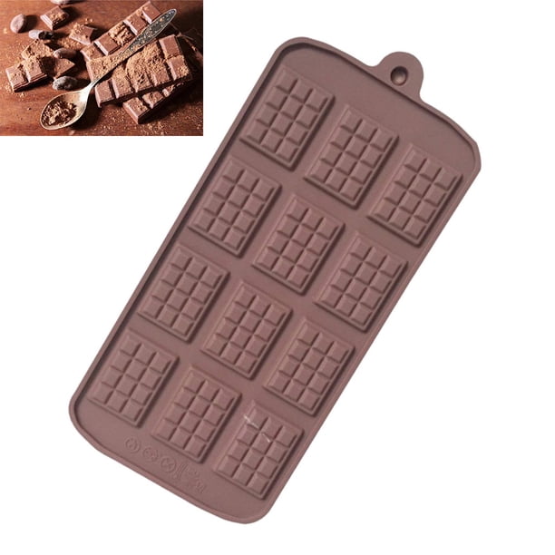 Fiudx Molde para Fondant, Herramienta Flexible para Hornear Chocolate, Molde Antiadherente para Pasteles, Diseño Fácil de Desmoldar, Creación de Pudines y Gelatina, Esencial para Repostería Casera, M